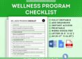 Checklist - Employee Wellness Program | PDF | Employment | Communication